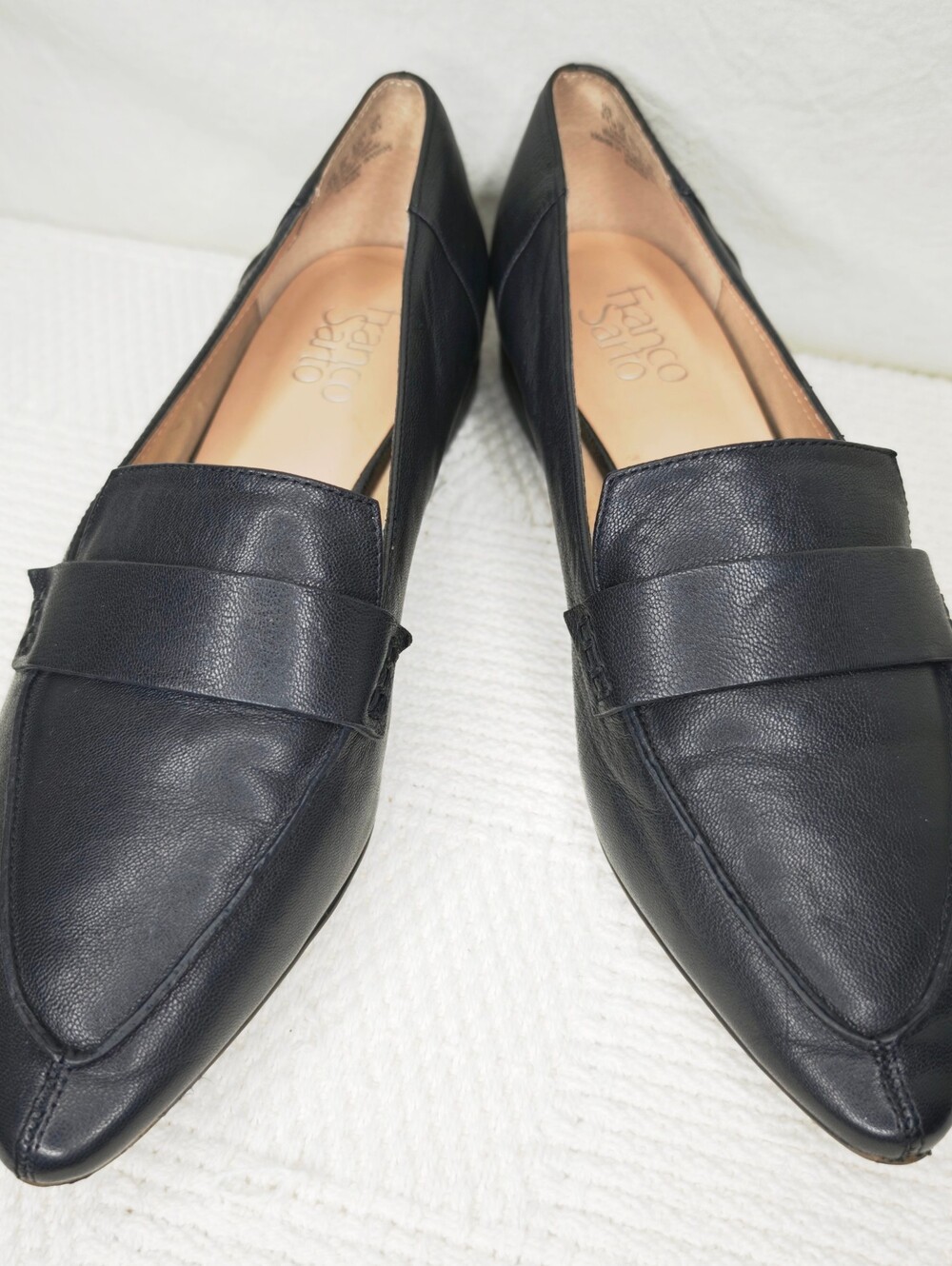 Franco Sarto "Sansa" leather loafer style flats - Picture 2 of 7